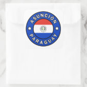 Asunción Paraguay Vierkante Sticker (Tas)