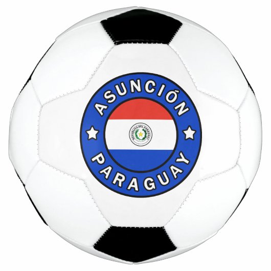 Asunción Paraguay Voetbal (Voorkant)
