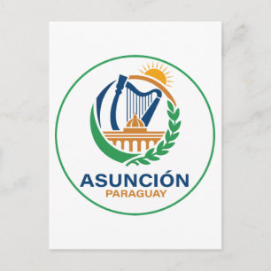 Asunción Paraguay Zuid-Amerika Briefkaart