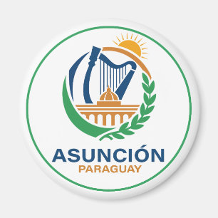 Asunción Paraguay Zuid-Amerika Magneet