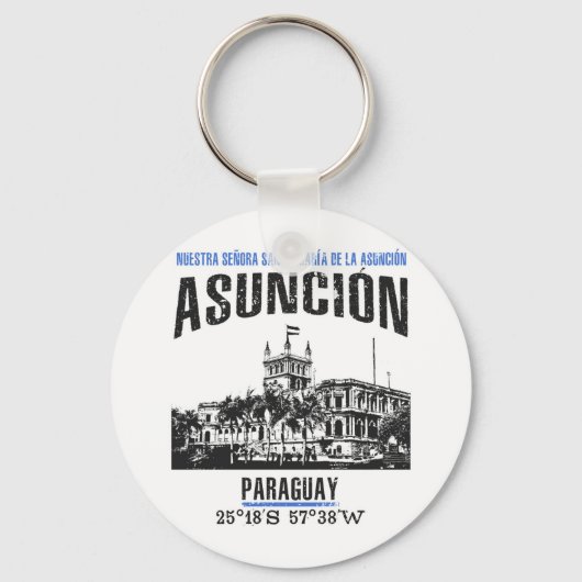 Asunción Sleutelhanger (Voorkant)