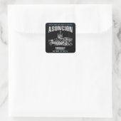 Asunción Vierkante Sticker (Tas)