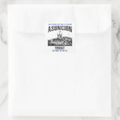 Asunción Vierkante Sticker (Tas)