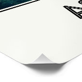 Asuncion-vintonijn, koloniale charme perfect poster (Hoek)