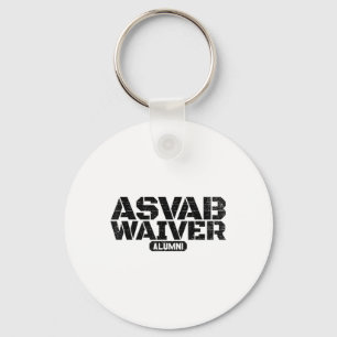 Asvab Waiver Alumni Militaire Veteraan Funny Asvab Sleutelhanger