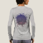 Asval Nagloeien Tri-Blend Shirt (Achterkant)