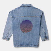 Asval Nagloeiing Denim Jacket (Achterkant)