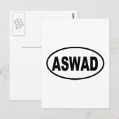 ASWAD BRIEFKAART (Voorkant / Achterkant)