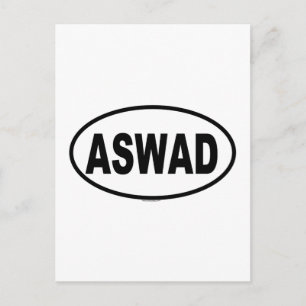 ASWAD BRIEFKAART
