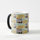 Aswan-charme: kameelritten en Nijl-Uitzichten Magische Mok (Voorkant links)