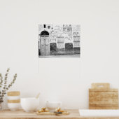 Aswan Egypt, Decorated House Poster (Keuken)