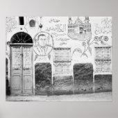 Aswan Egypt, Decorated House Poster (Voorkant)
