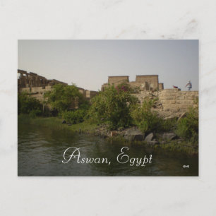 Aswan, Egypte Briefkaart
