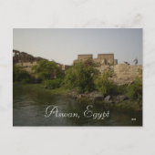 Aswan, Egypte Briefkaart (Voorkant)