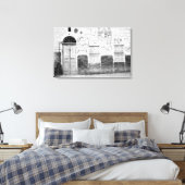 Aswan Egypte, Gedecoreerd Huis Canvas Afdruk (Insitu (Slaapkamer))