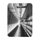 Aswan Egypte, Interieur van Aswan Dam Treinstation Magneet (Verticaal)