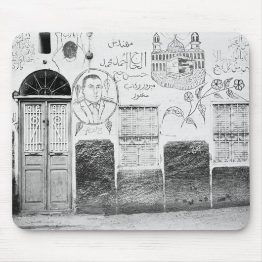 Aswan Egypte, Versierd Huis Muismat (Voorkant)