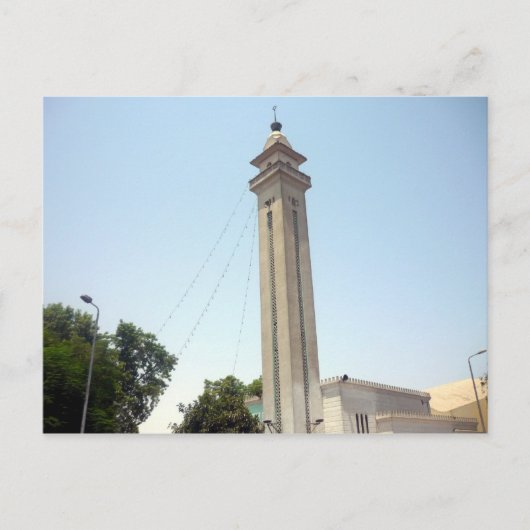 aswan minaret briefkaart (Voorkant)
