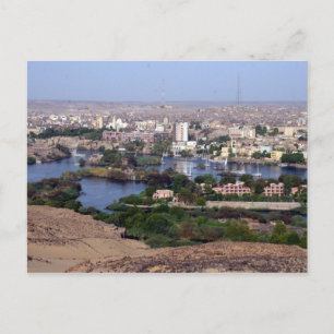 aswan nile briefkaart