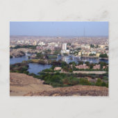 aswan nile briefkaart (Voorkant)