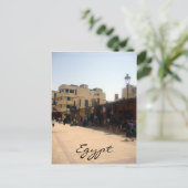 aswan straten briefkaart (Staand voorkant)