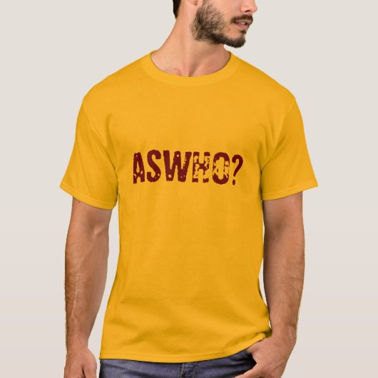 ASWHO? T-SHIRT (Voorkant)