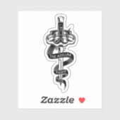 Asylum Fight Club Logo Sticker (Vel)