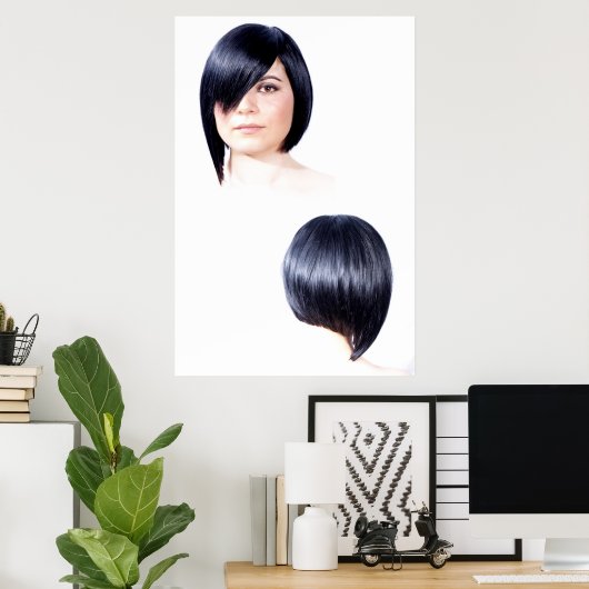 Asymetrie-Poster Poster (Thuiskantoor)