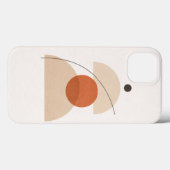 Asymmetric Minimal Geometric Art – Modern Abstract Case-Mate iPhone Case (Achterkant (horizontaal))