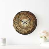 Asymmetrical Steampunk Wall Clock Grote Klok (Huis)