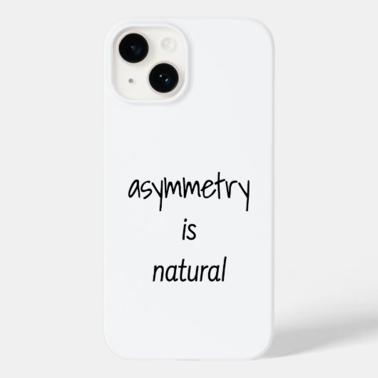 Asymmetrie iPhone Hoesje (Achterkant)