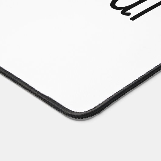 Asymmetrie is natuurlijke bureaumat (Hoek)