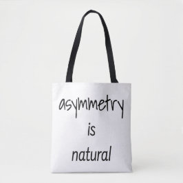 Asymmetrie is natuurlijke schoudermachine-Canvas t Tote Bag