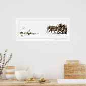 Asymmetrie Poster (Keuken)