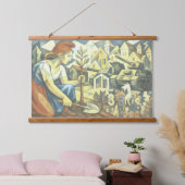 Asymmetrie van een gevecht hangend wandkleed (Slaapkamer)