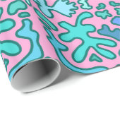 asymmetrisch cadeaupapier (Rol Hoek)