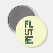 Asymmetrisch Flute Magnet (Voorkant / Achterkant)