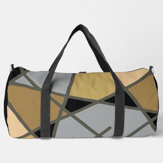 Asymmetrisch ontworpen grote duffelbag van Joya Ev Plunjezak (Voorkant)