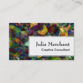 Asymmetrisch Wit over Multicolored Samenvatting Visitekaartje