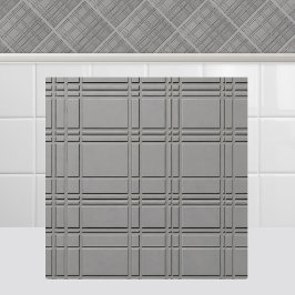 Asymmetrische industriële titanium lineaire metale tegeltje