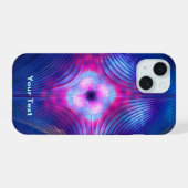 Asymptotic Groove iPhone 15 Case (Achterkant horizontaal)
