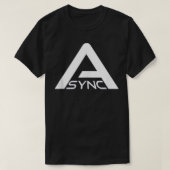 ASYNC Backrooms Pixelonderzoek T-shirt (Design voorkant)