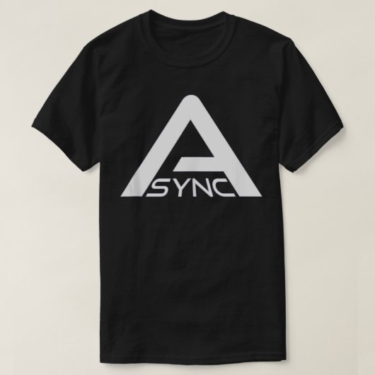ASYNC Backrooms Pixelonderzoek T-shirt (Design voorkant)