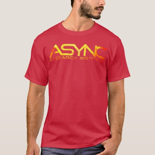 Async Backrooms Research Creepypasta Liminal Analo T-shirt (Voorkant)