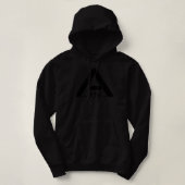 ASYNC - Onderzoek met achtergrondpixels Hoodie (Design voorkant)
