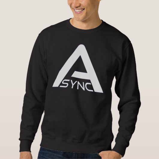 ASYNC - Onderzoek met achtergrondpixels Trui (Voorkant)
