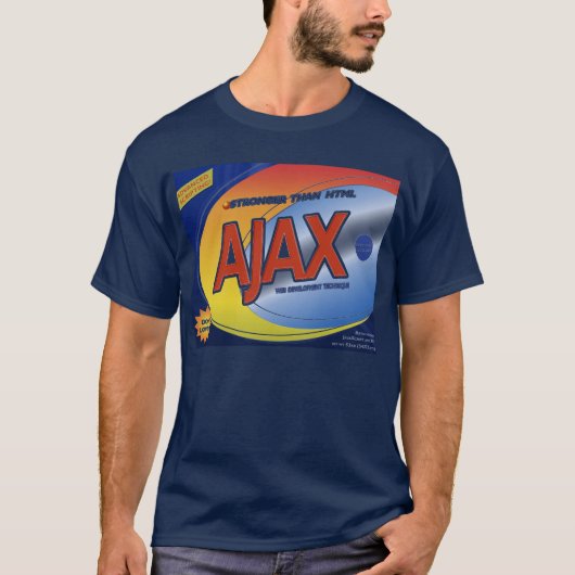 Asynchrone JavaScript en XML T-shirt (Voorkant)