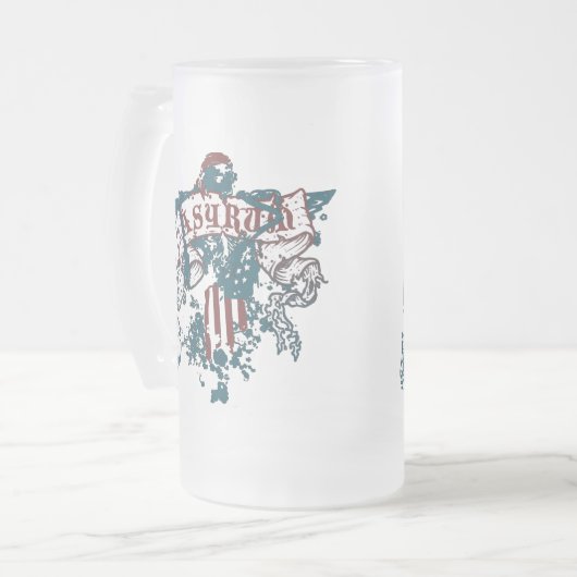 asyrum. vrijheidsscrollz : matglas bierpul (Voorkant links)