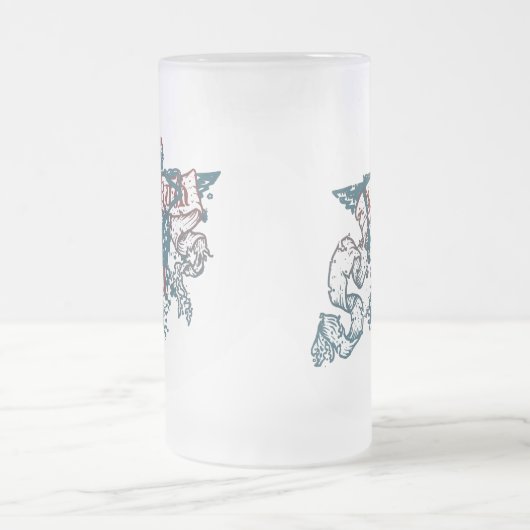 asyrum. vrijheidsscrollz : matglas bierpul (Center)