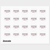 Asystole Medische Humor Stickers (Vel)